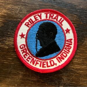 Vintage Boy Scout Patch Riley Trail Greenfield Indiana NOS New